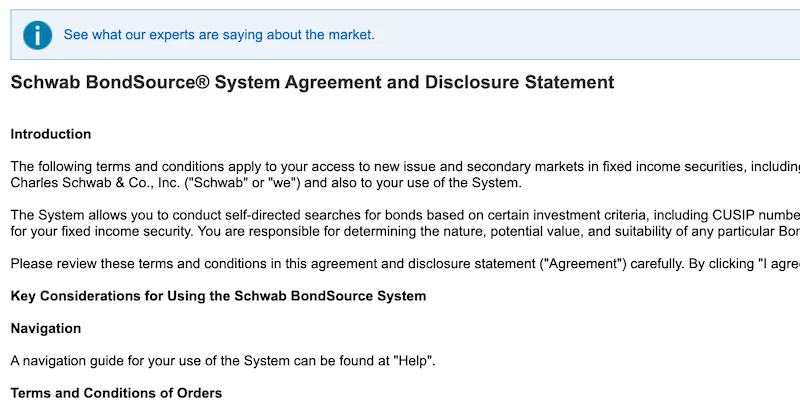 嘉信-债券-声明